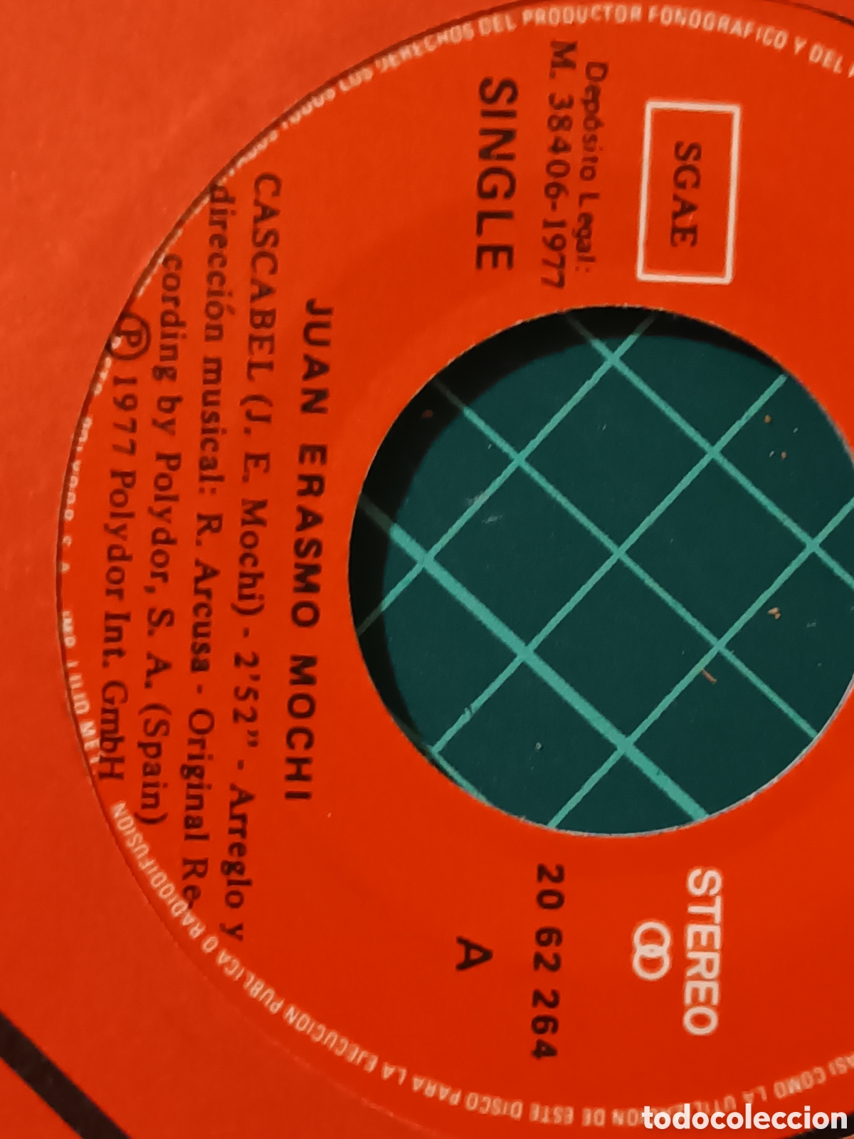 Discos de vinilo: Juan erasmo mochi single - Foto 2