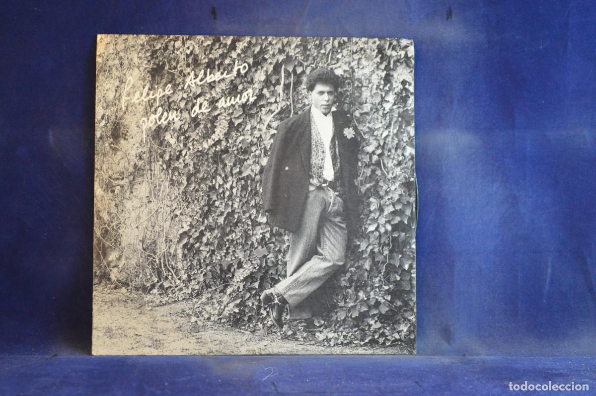 Discos de vinilo: FELIPE ALBERTO &ndash; POLEN DE AMOR - SINGLE - Foto 1