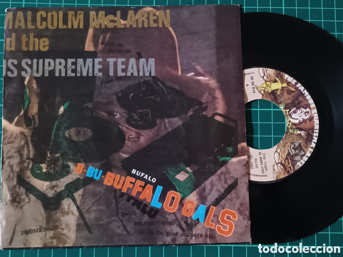 Discos de vinilo: Malcolm Mclaren single - Foto 1