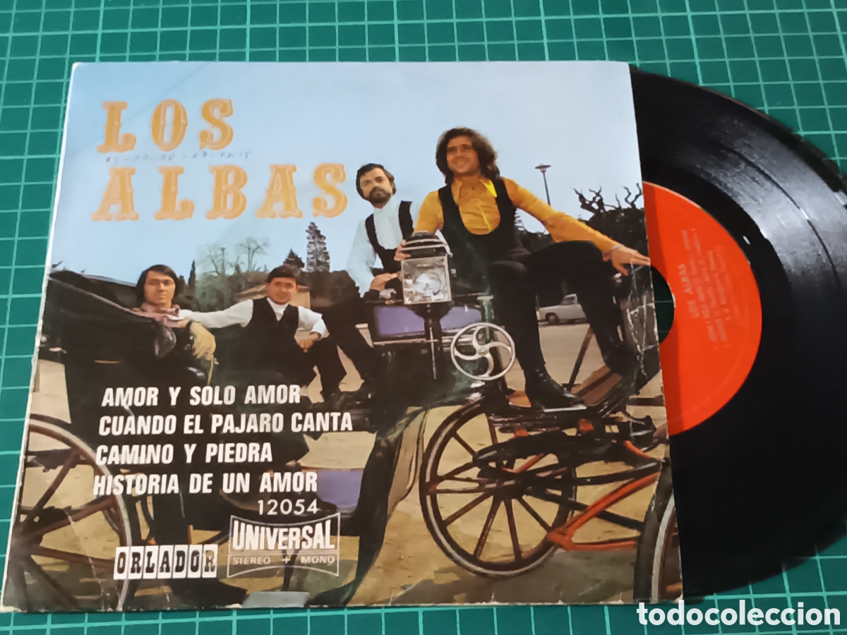 Discos de vinilo: Los Albas E.P cuatro canciones - Foto 1