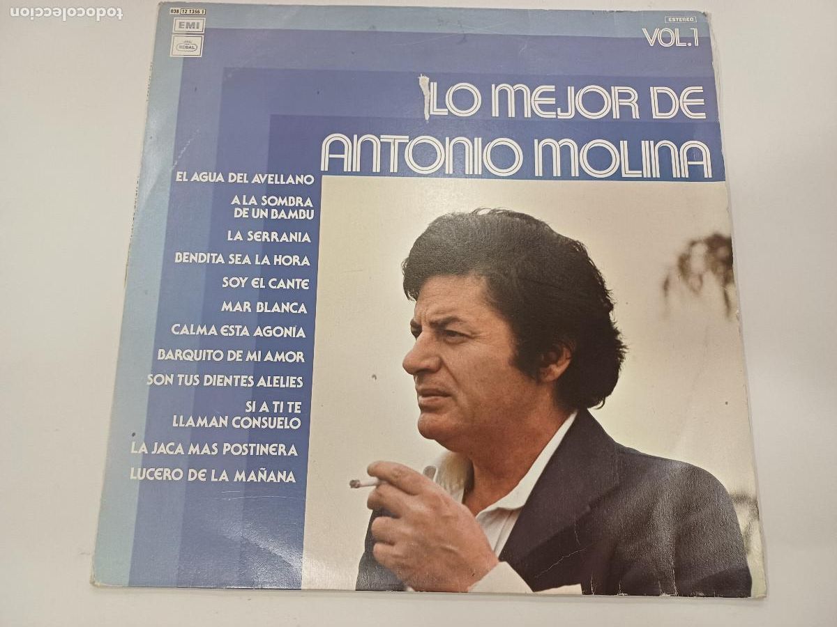 Discos de vinilo: LO MEJOR DE ANTONIO MOLINA/VINILO VOL.1. - Foto 1