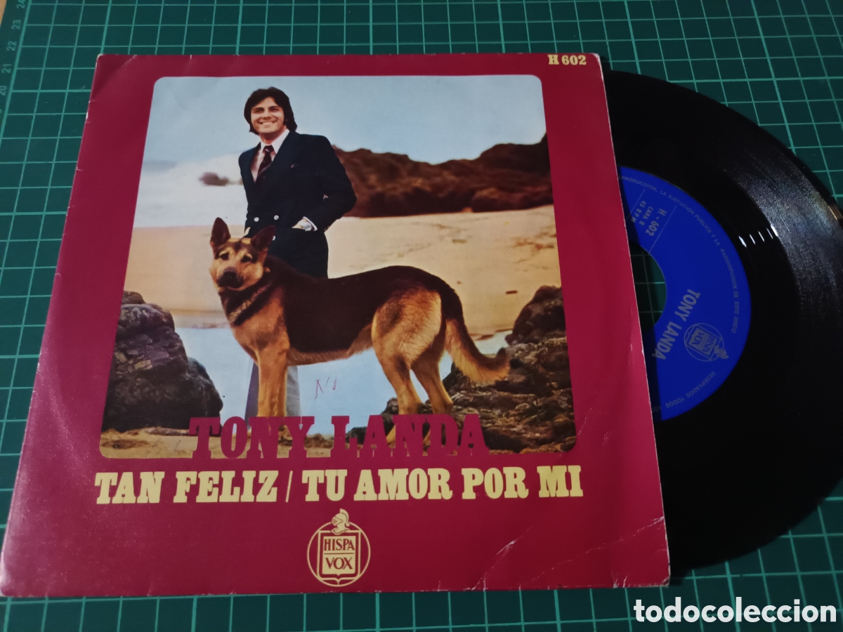 Discos de vinilo: Tony Landa single musical - Foto 1