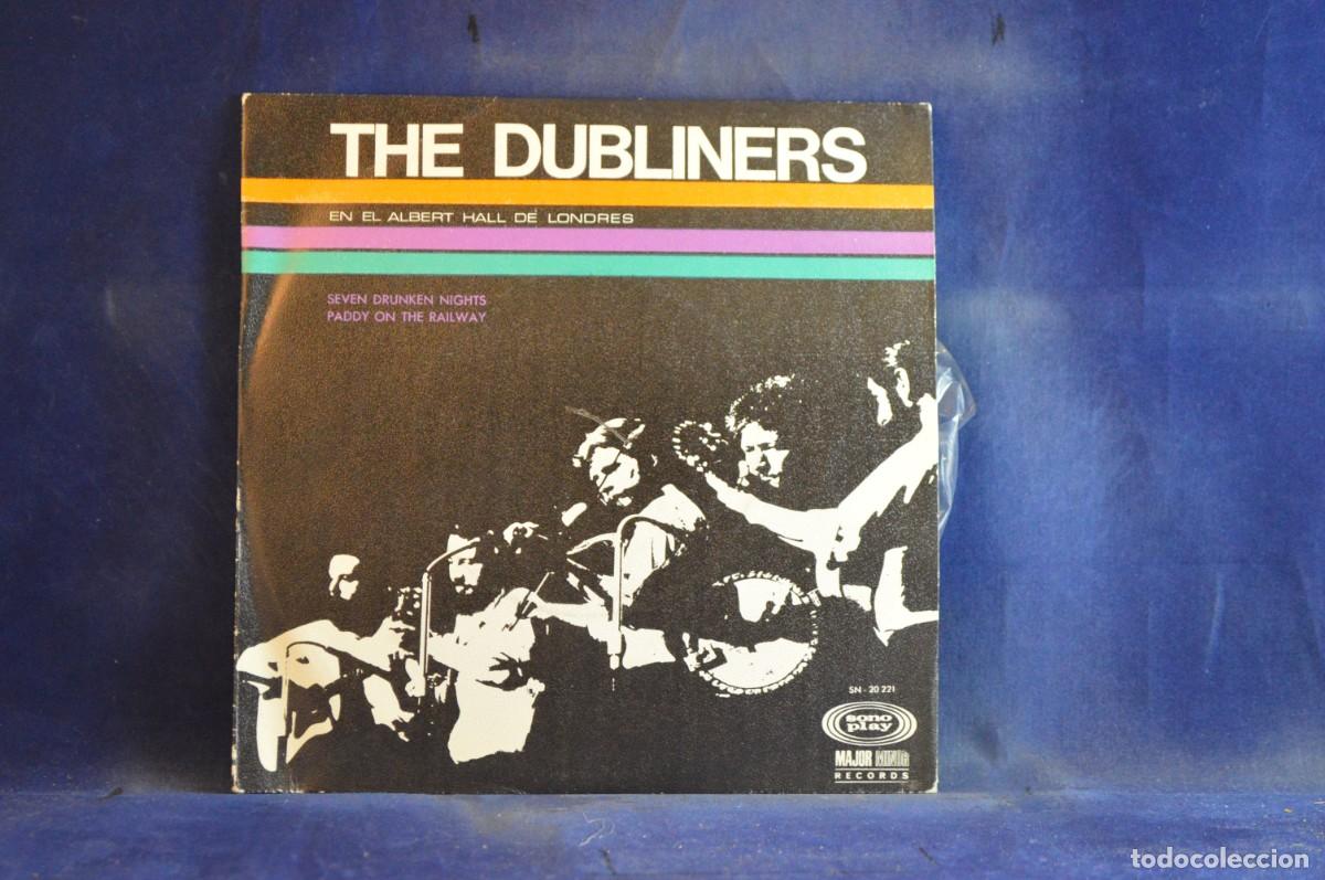 Discos de vinilo: THE DUBLINERS &ndash; EN EL ALBERT HALL DE LONDRES - SINGLE - Foto 1