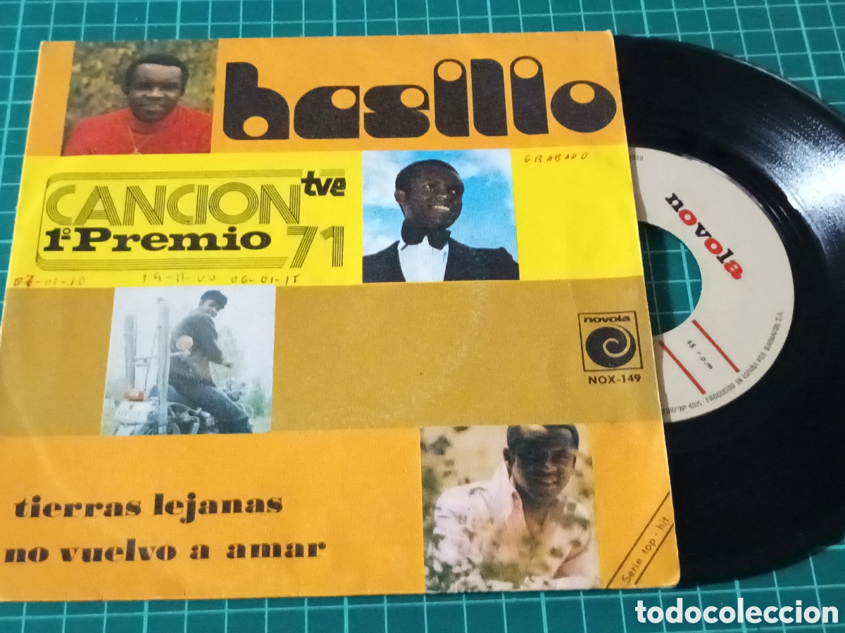 Discos de vinilo: Basilio cancion rve 71 - Foto 1