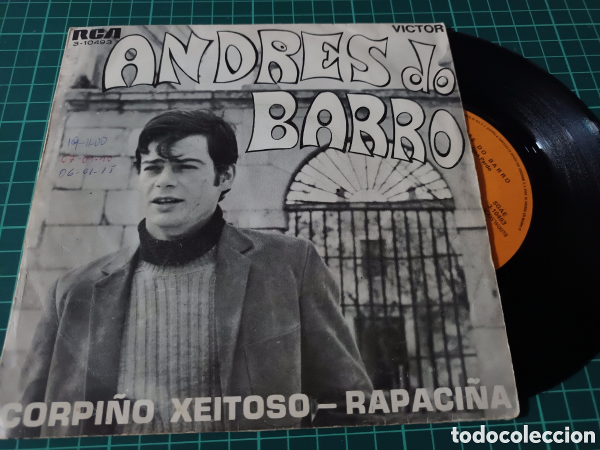 Discos de vinilo: Andr&eacute;s do Barro single - Foto 1