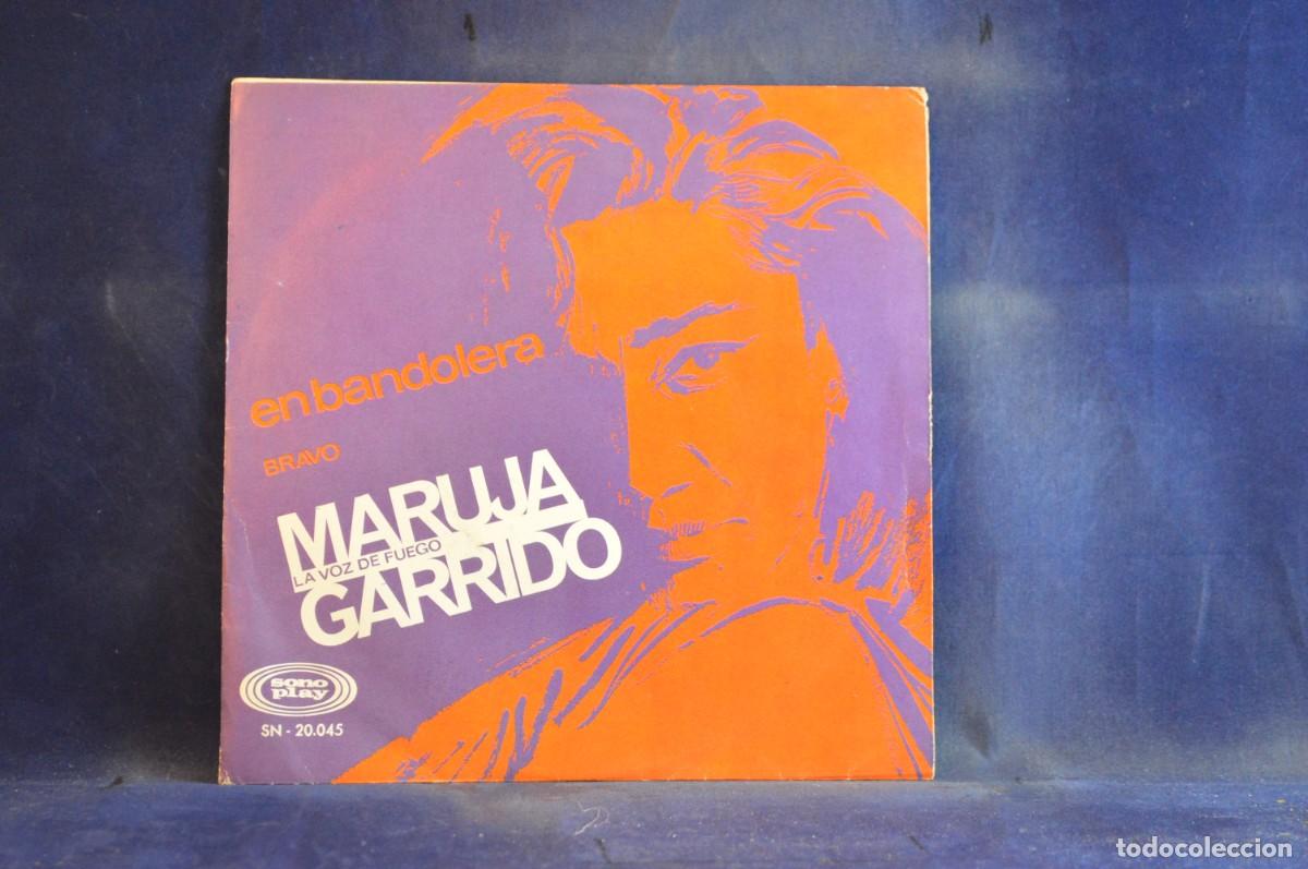 Discos de vinilo: MARUJA GARRIDO &ndash; EN BANDOLERA - SINGLE - Foto 1