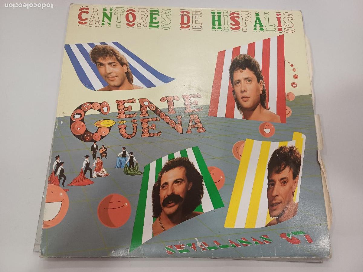 Discos de vinilo: CANTORES DE HISPALIS/GENTE GUENA/VINILO GATEFOLD. - Foto 1