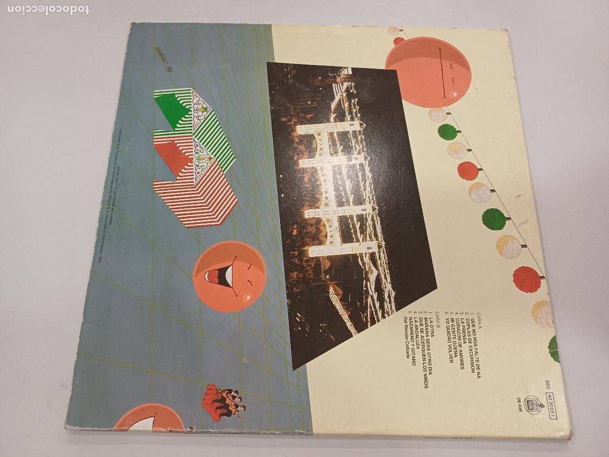 Discos de vinilo: CANTORES DE HISPALIS/GENTE GUENA/VINILO GATEFOLD. - Foto 4