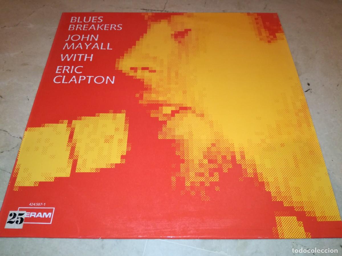 Discos de vinilo: JOHN MAYALL WITH ERIC CLAPTON-BLUES BREAKERS-EDICI&Oacute;N ESPA&Ntilde;OLA - Foto 1