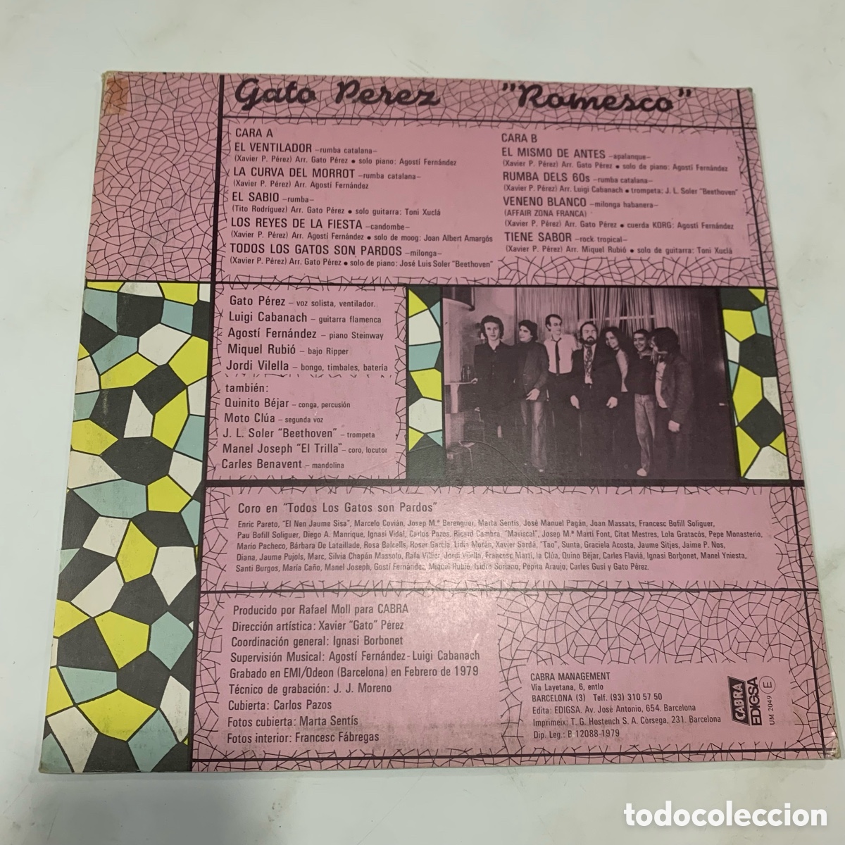 Discos de vinilo: lp Gato Perez Romesco de 1979 - Foto 2