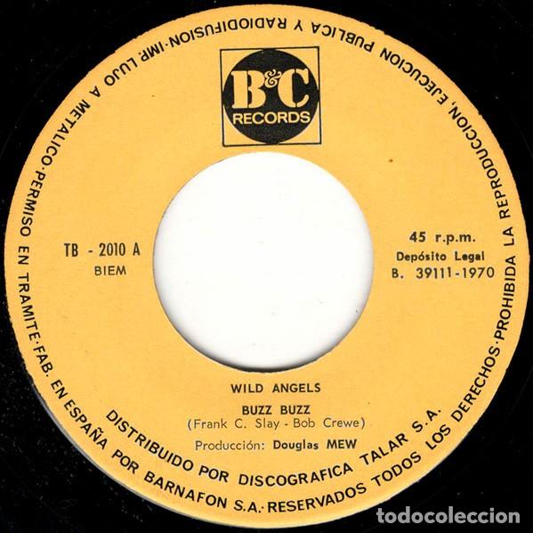 Discos de vinilo: Wild Angels &ndash; Buzz Buzz - Vinyl, 7&rdquo;, Single - Foto 3