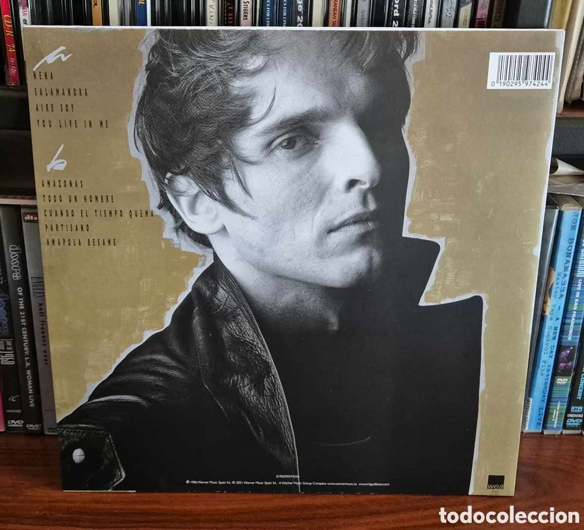 Discos de vinilo: Miguel Bose - Salamandra - LP A&ntilde;o 2021 - Foto 2