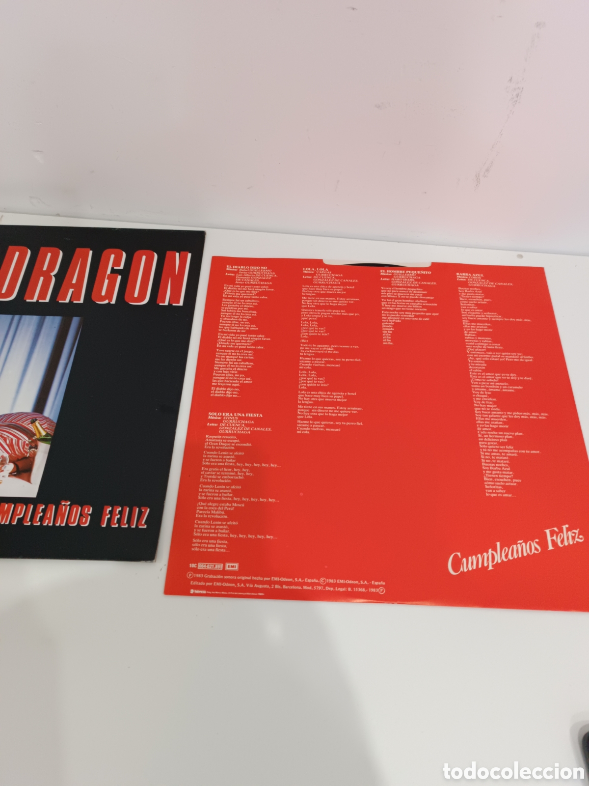 Discos de vinilo: ORQUESTA MONDRAG&Oacute;N CUMPLEA&Ntilde;OS FELIZ - Foto 2