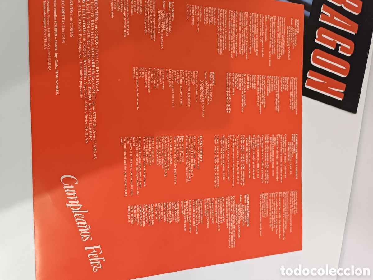 Discos de vinilo: ORQUESTA MONDRAG&Oacute;N CUMPLEA&Ntilde;OS FELIZ - Foto 3