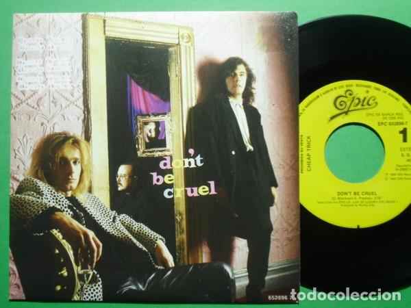 Discos de vinilo: Cheap Trick &ndash; Dont Be Cruel - 7&rdquo; PROMO - Foto 1