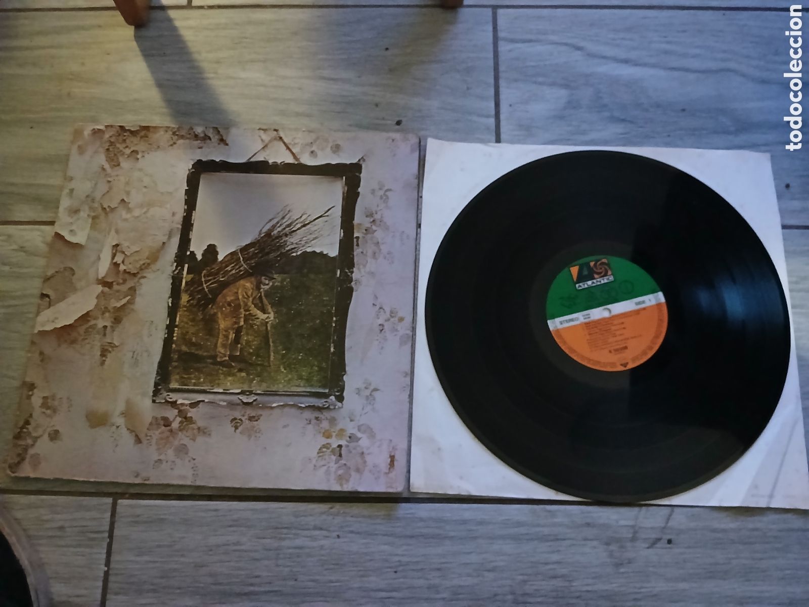 Discos de vinilo: LED ZEPPELIN - UNTITLED - GERMANY - ATLANTIC - REF K 50008 - LM - - Foto 1