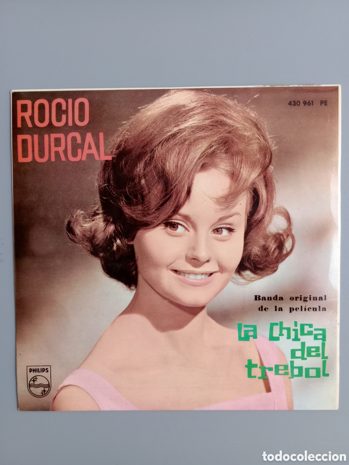 Discos de vinilo: Roc&iacute;o Durcal. La chica del tr&eacute;bol. EP - Foto 1