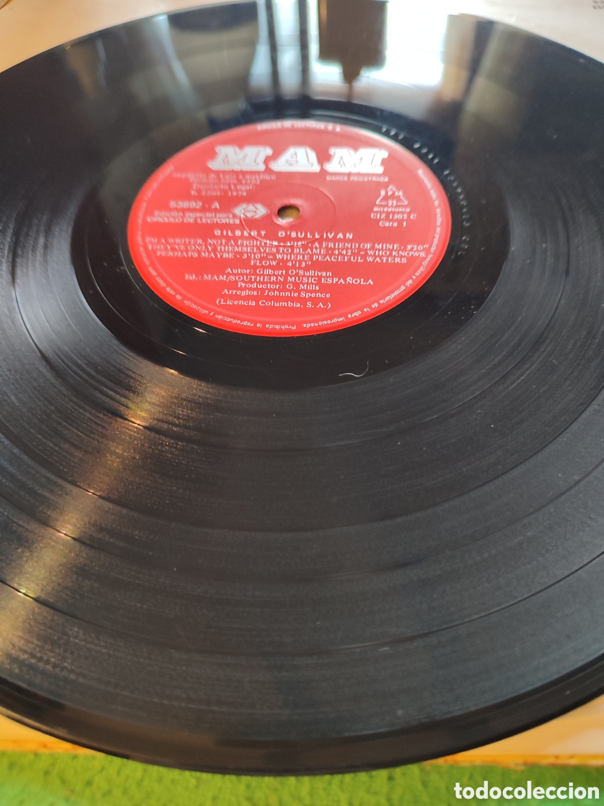 Discos de vinilo: Gilbert OSullivan - Soy poeta y no atleta - Foto 3