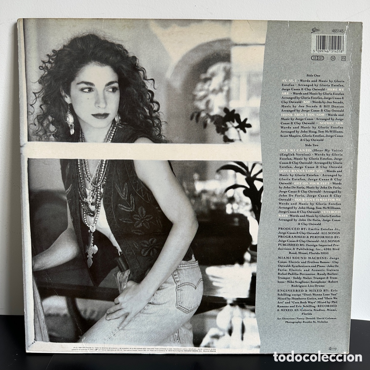 Discos de vinilo: Gloria Estefan - Cuts Both Ways (LP) - Foto 2