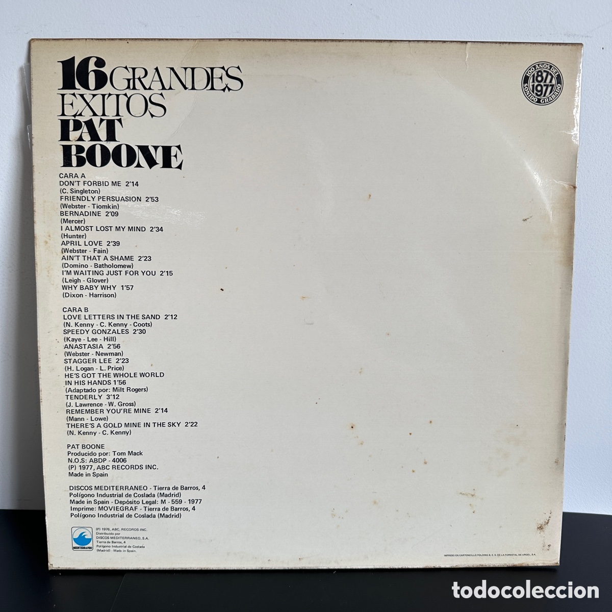 Discos de vinilo: Pat Boone - 16 Grandes Exitos (LP, Comp) - Foto 2