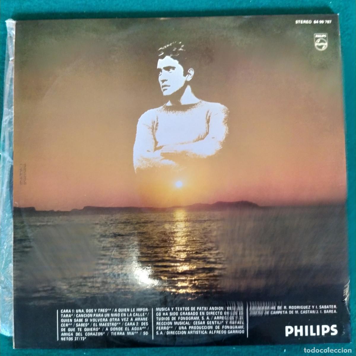 Discos de vinilo: Patxi Andi&oacute;n &ndash; A Donde El Agua - Foto 2