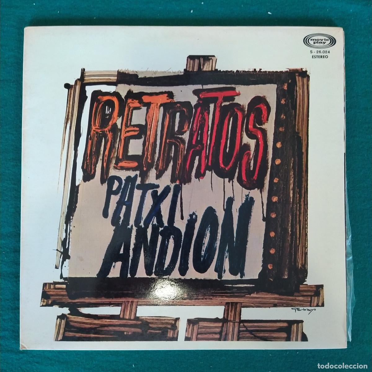 Discos de vinilo: Patxi Andi&oacute;n &ndash; Retratos - Foto 1