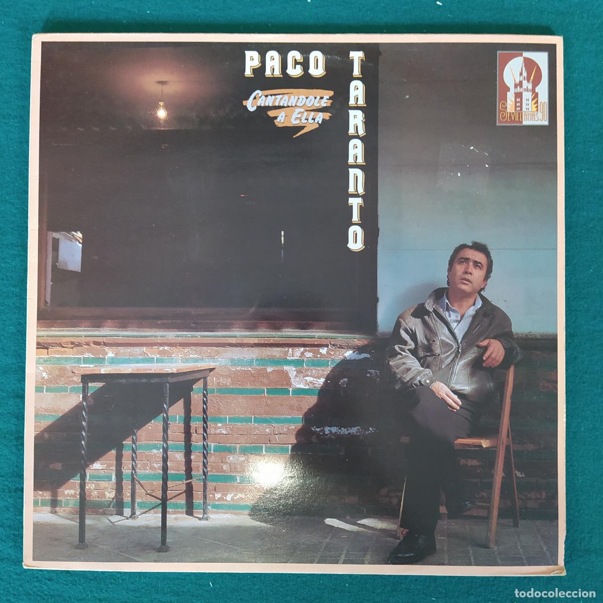 Discos de vinilo: PACO TARANTO - CANTANDOLE A ELLA - Foto 1