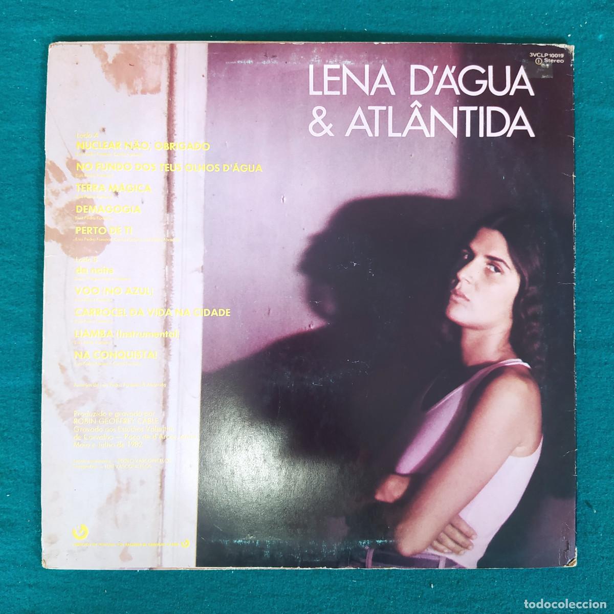 Discos de vinilo: Lena D&Aacute;gua & Atl&acirc;ntida &ndash; Perto De Ti - Foto 2