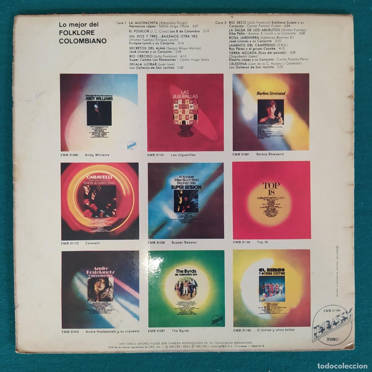 Discos de vinilo: Lo Mejor Del Folklore Colombiano - Foto 2