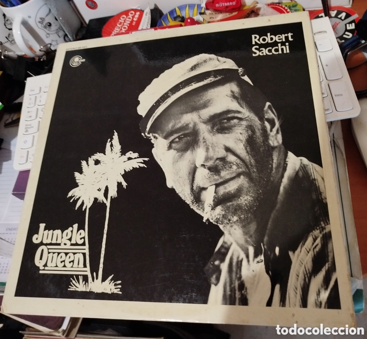 Discos de vinilo: Robert Sacchi &ndash; Jungle Queen. CONTIENE POSTER - Foto 1