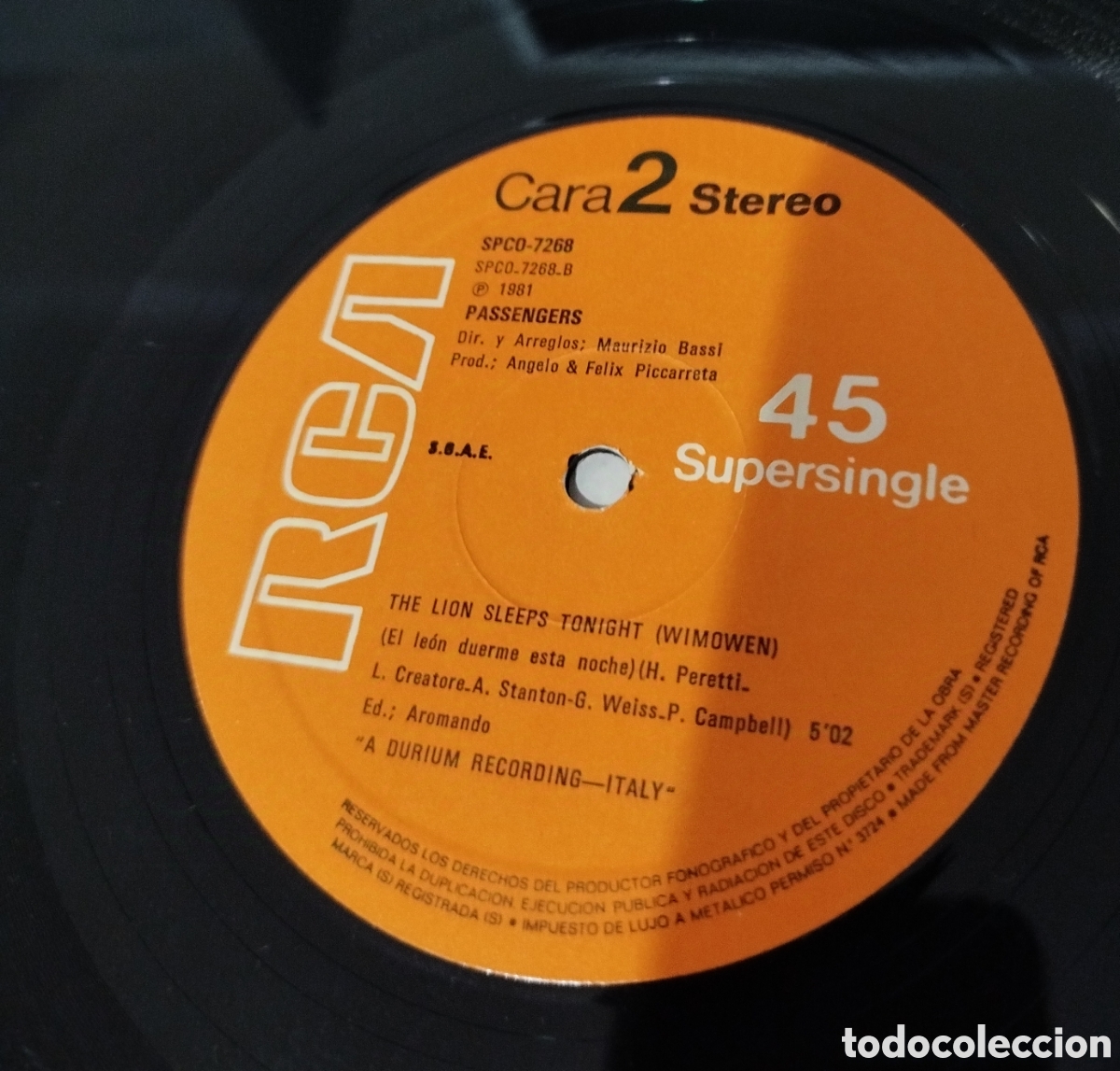 Discos de vinilo: Passengers - Midnight - Foto 3