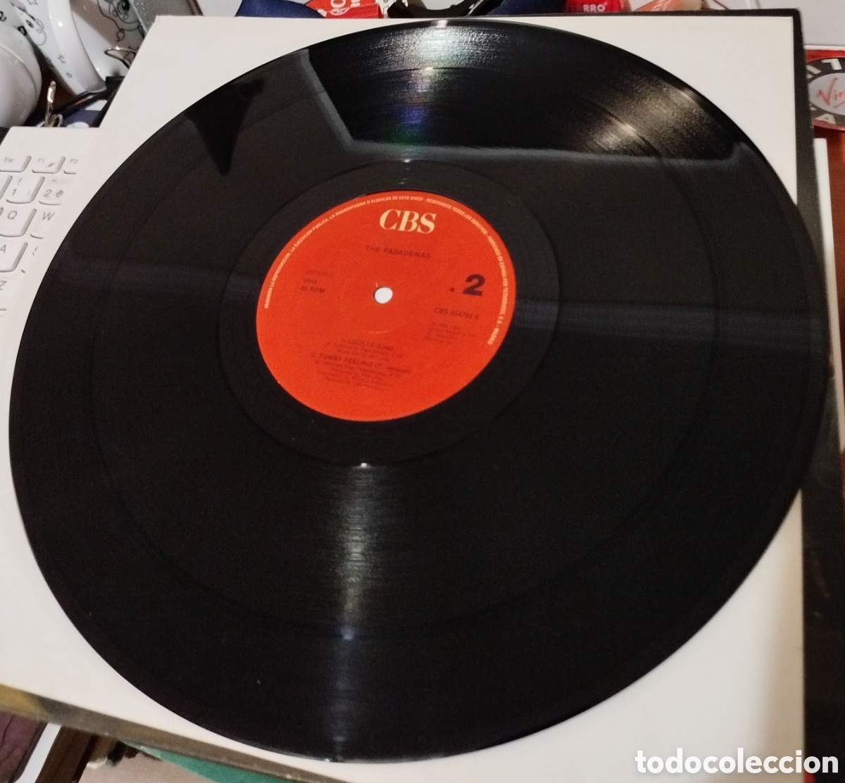 Discos de vinilo: The pasadenas - funny feeling - Foto 2