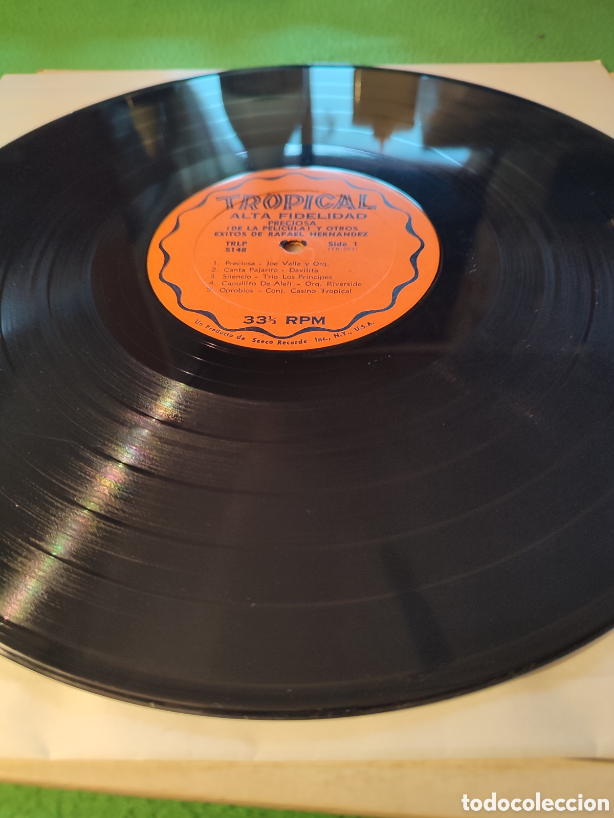 Discos de vinilo: Rafael Hern&aacute;ndez - Preciosa de la pel&iacute;cula y otros &eacute;xitos - Foto 3