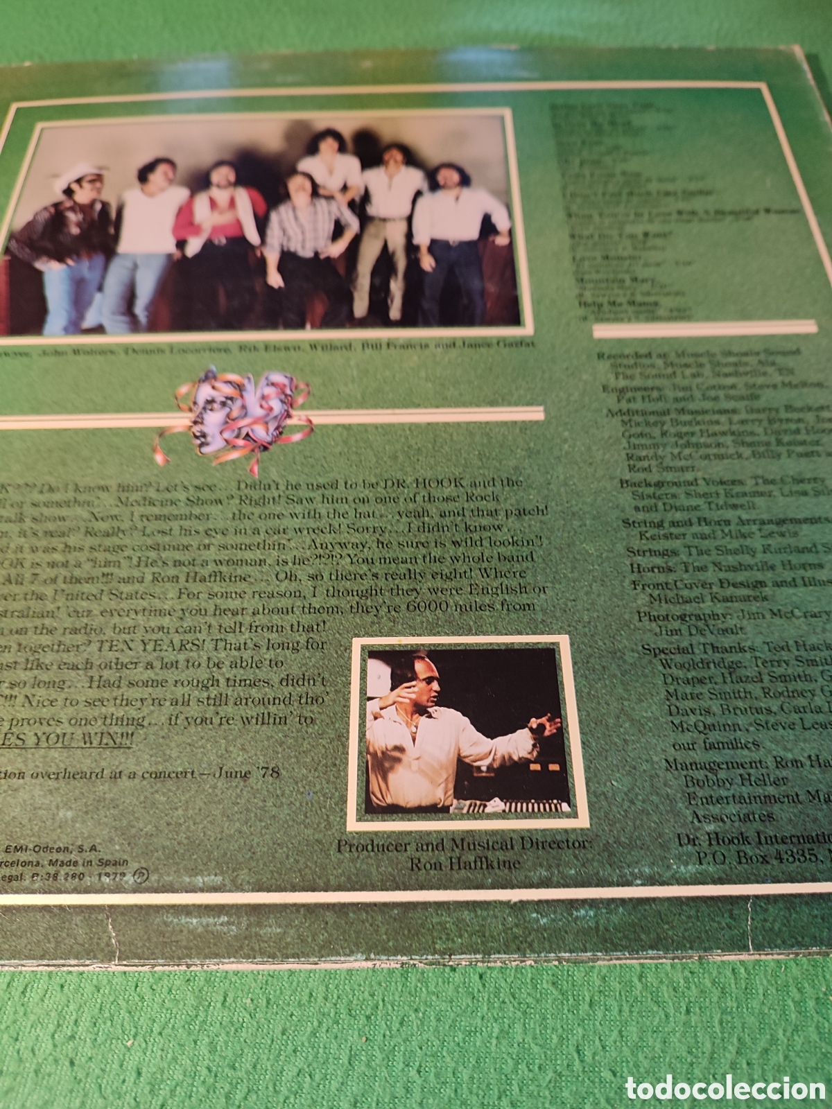 Discos de vinilo: Dr. Hook - A veces ganas vinilo lp - Foto 2
