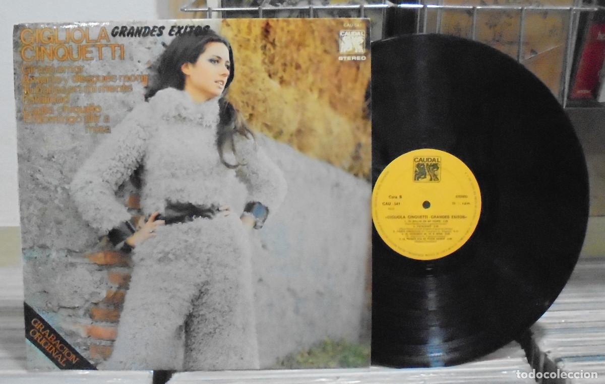 Discos de vinilo: Gigliola Cinquetti. Grandes &eacute;xitos. Caudal 1978 -- LP - Foto 1