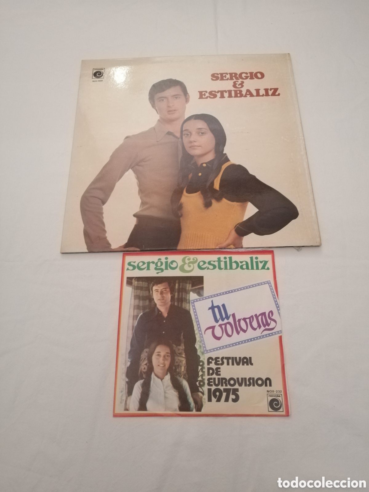 Discos de vinilo: Disco de vinilo de Sergio y Est&iacute;baliz - Foto 1