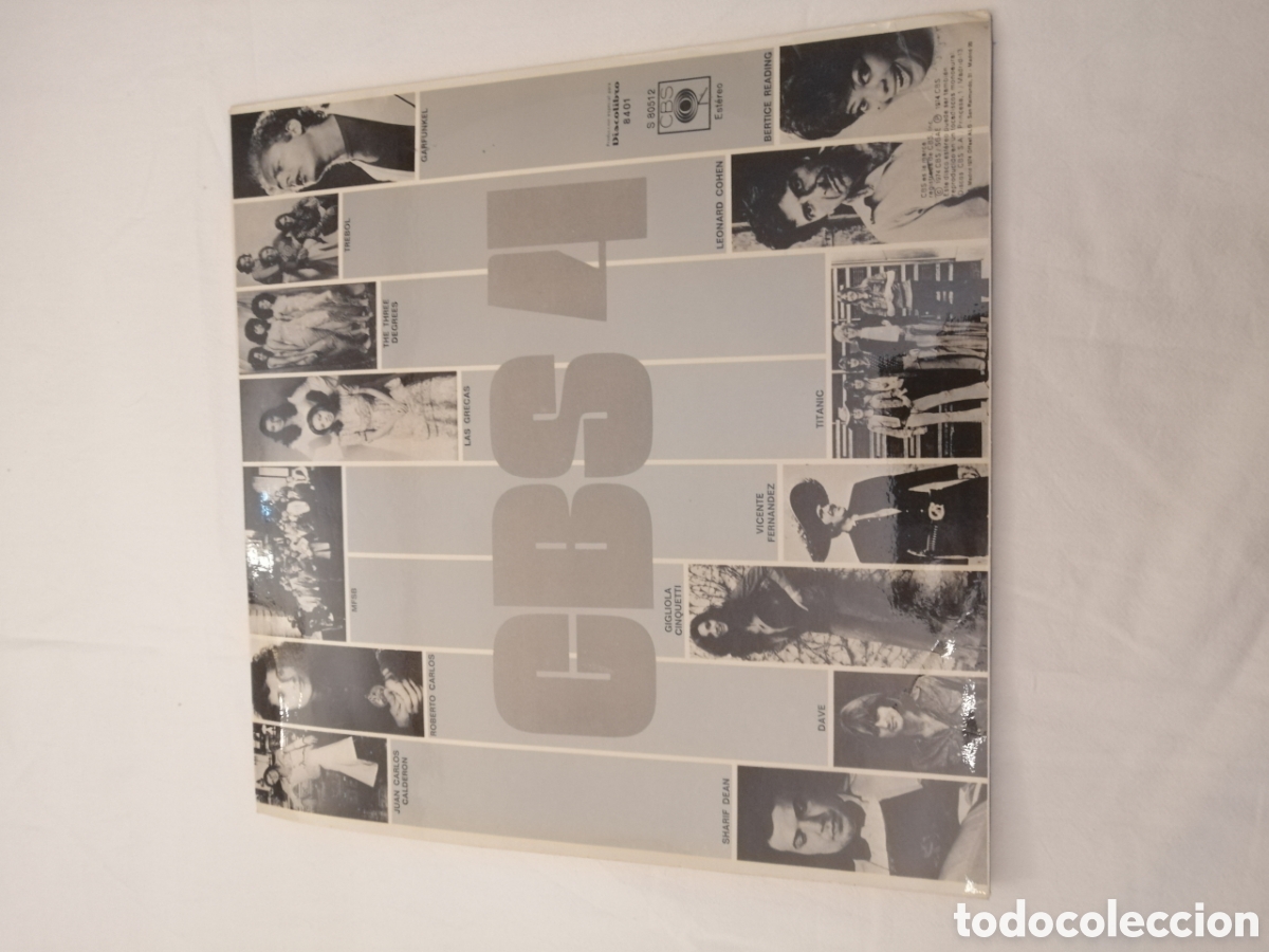 Discos de vinilo: Disco de vinilo CBS 4 disco libro - Foto 2