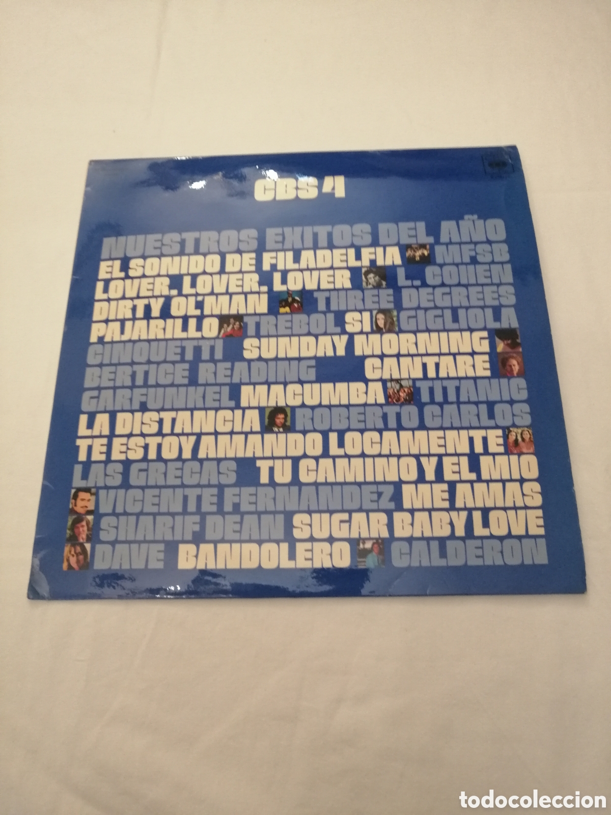 Discos de vinilo: Disco de vinilo CBS 4 disco libro - Foto 1