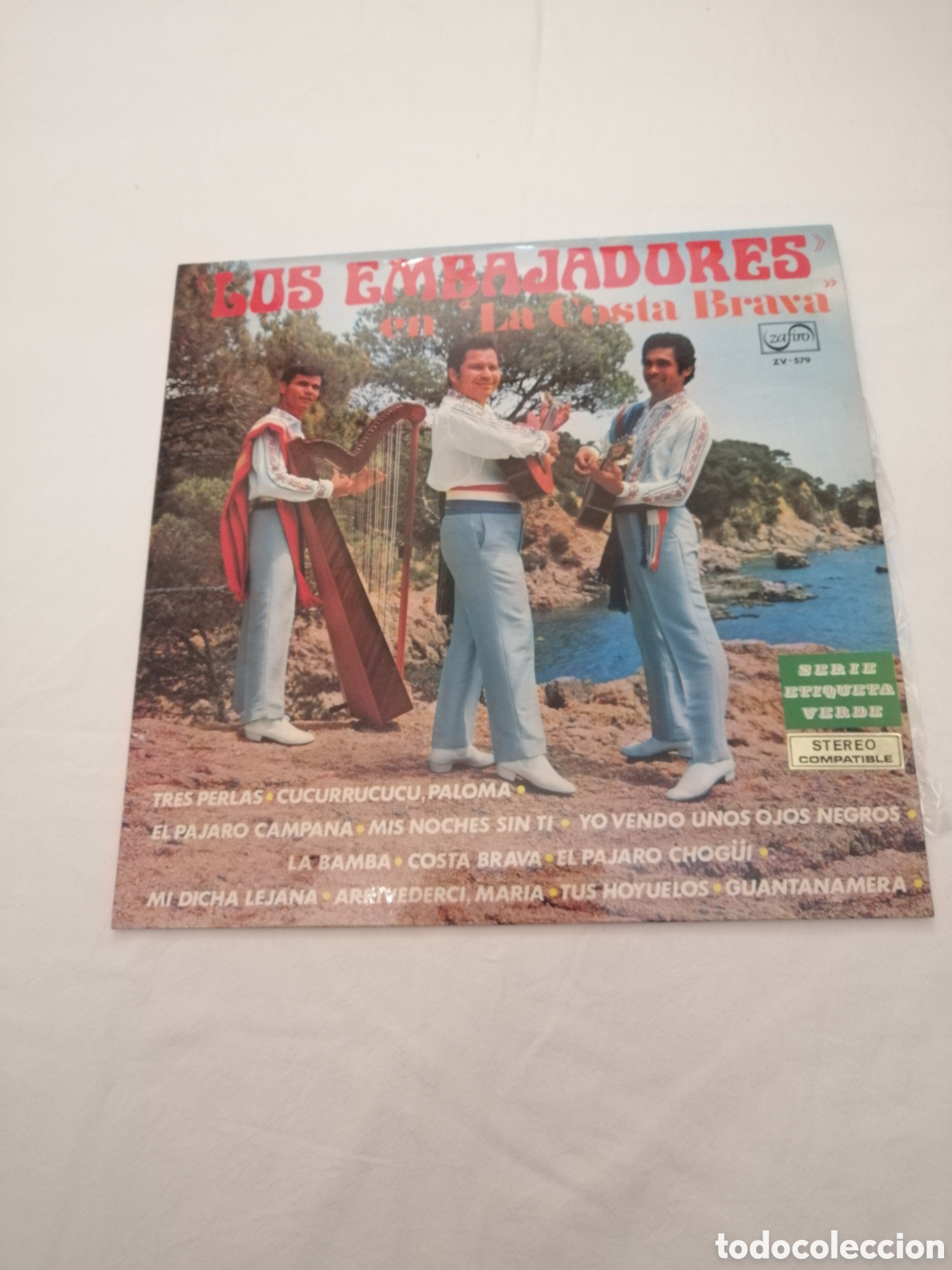 Discos de vinilo: Disco vinilo los embajadores zafiro - Foto 1