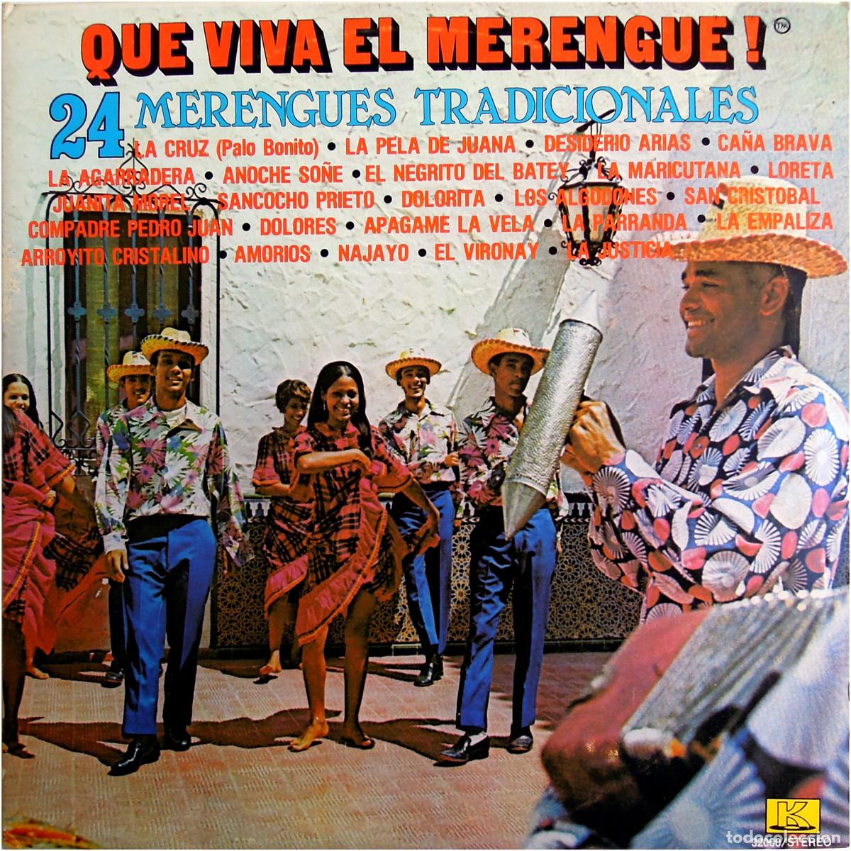 Dischi in vinile: VVAA - Que viva el merengue! - 2xLP US 1982 - Kubaney 32000 - EX/VG+