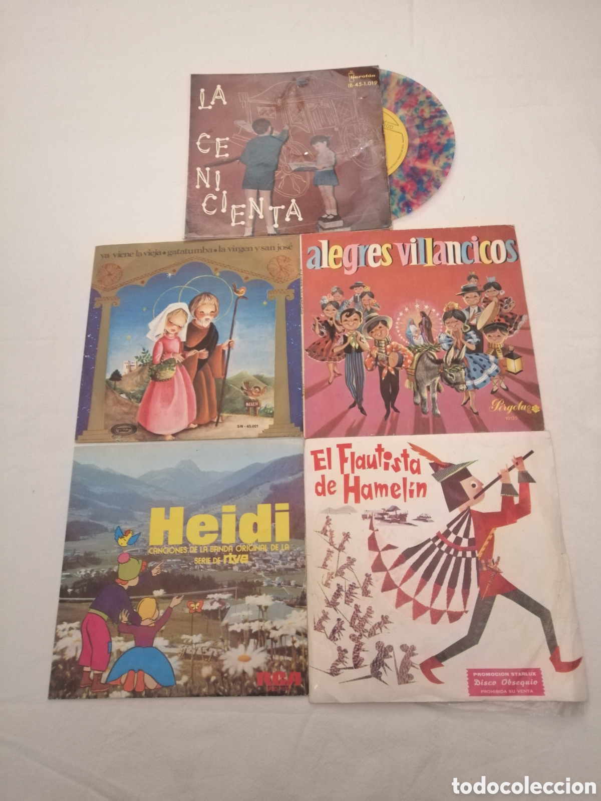 Discos de vinilo: Discos vinilo infantiles y villancicos - Foto 1