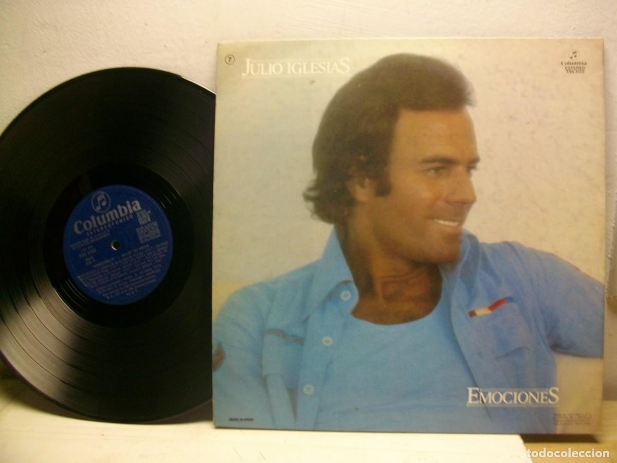 Discos de vinilo: JULIO IGLESIAS EMOCIONES LP - Foto 3