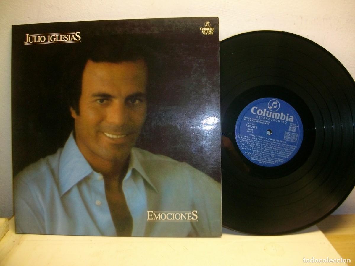 Discos de vinilo: JULIO IGLESIAS EMOCIONES LP - Foto 1