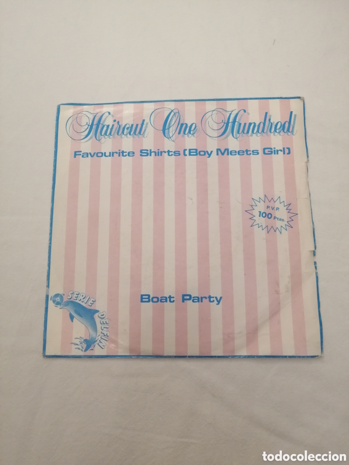 Discos de vinilo: Disco vinilo haircut one hundred favorite shirts girls and boys boat party single 1982