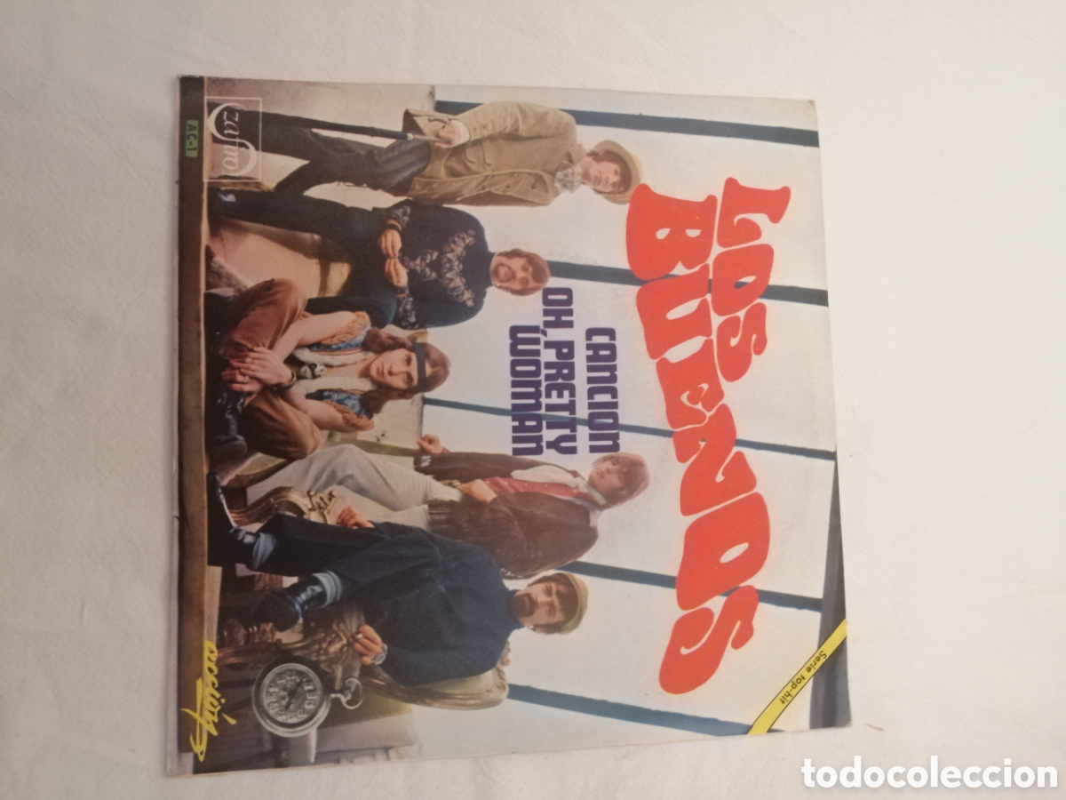 Discos de vinilo: Disco vinilo los buenos acci&oacute;n zafiro