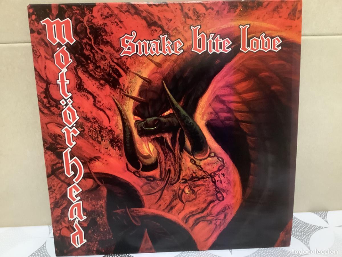 Discos de vinilo: MOTORHEAD. SNAKE BITE LOVE. - Foto 1