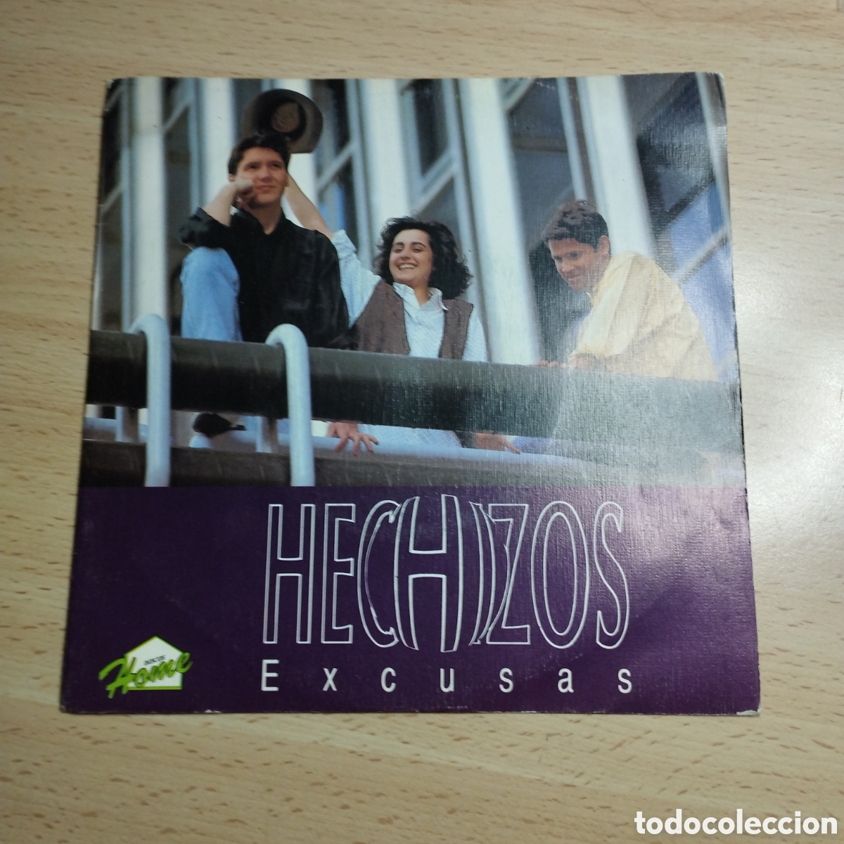 Discos de vinilo: Single 7&rdquo; PROMO. Hechizos 1992 Excusas - Foto 1