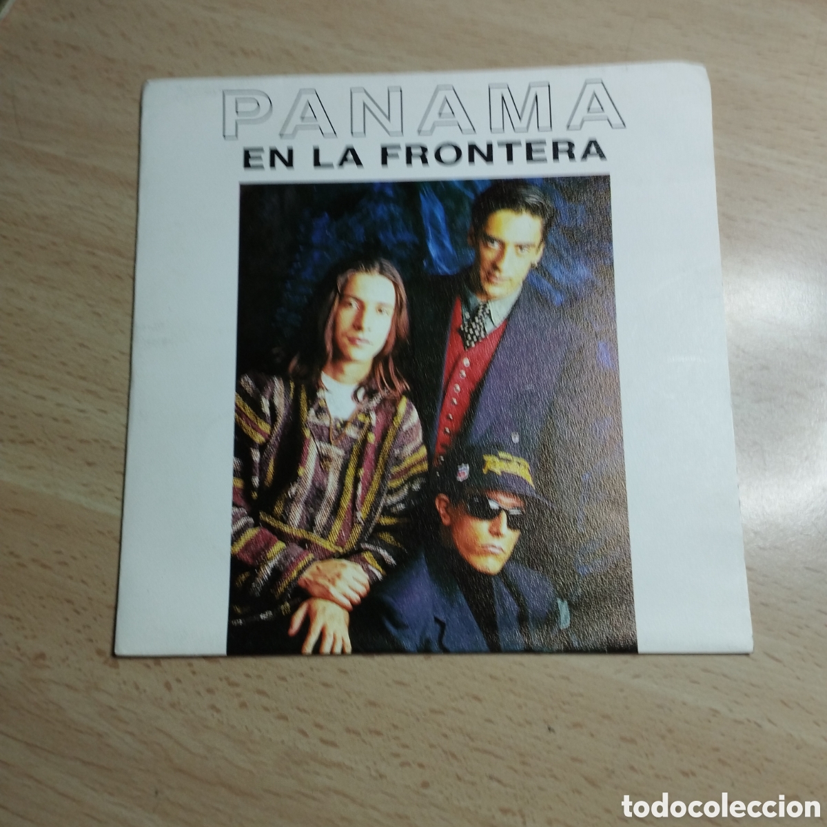 Discos de vinilo: Single 7&rdquo; PROMO Panam&aacute; 1992 en la Frontera - Foto 1