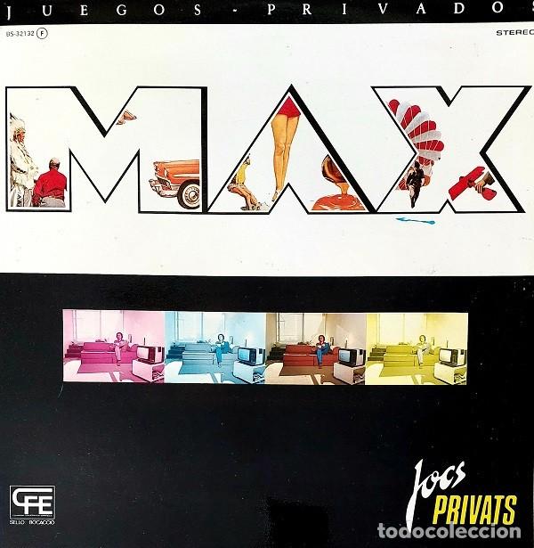 Discos de vinilo: Max &lrm;&ndash; Jocs Privats............. - Foto 1