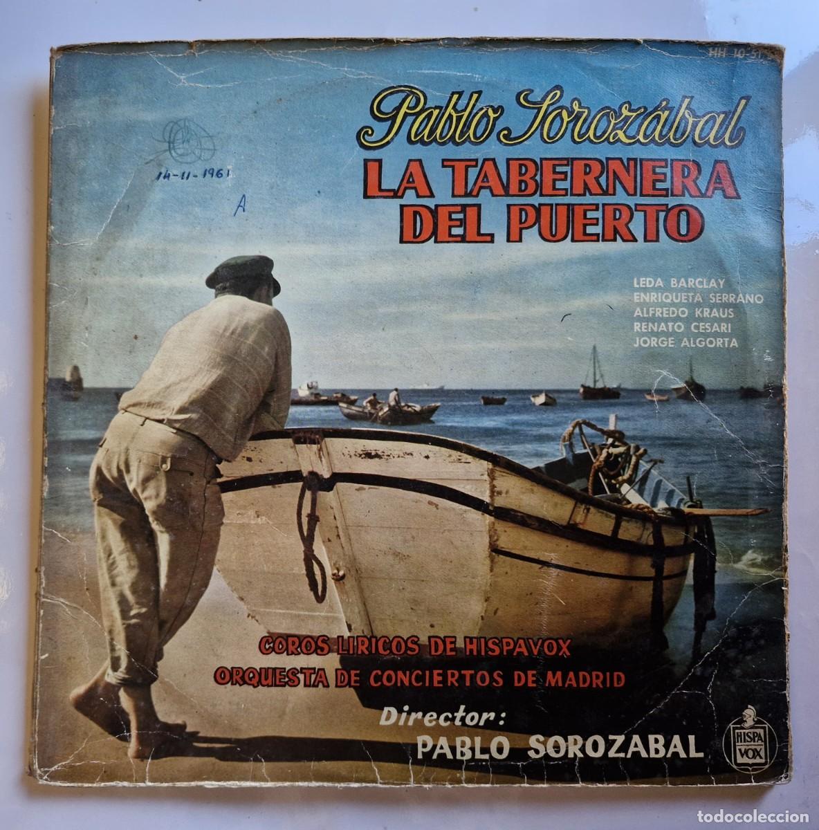 Discos de vinilo: VINILO PABLO SOROZABAL LA TABERNERA DEL PUERTO - Foto 1
